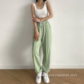 New Arrivals Solid Midi Waist Sweatpants Womens